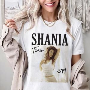 Shania Twain Up T Shirt Shania Twain The Queen Of Me Tour T Shirt For Fan